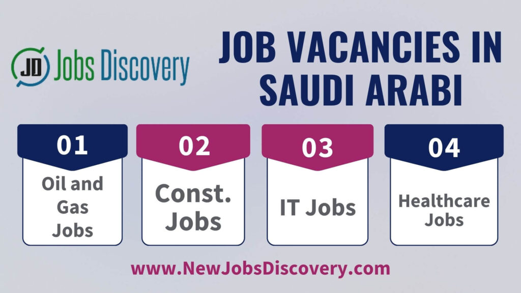 Job Vacancies in Saudi Arabia